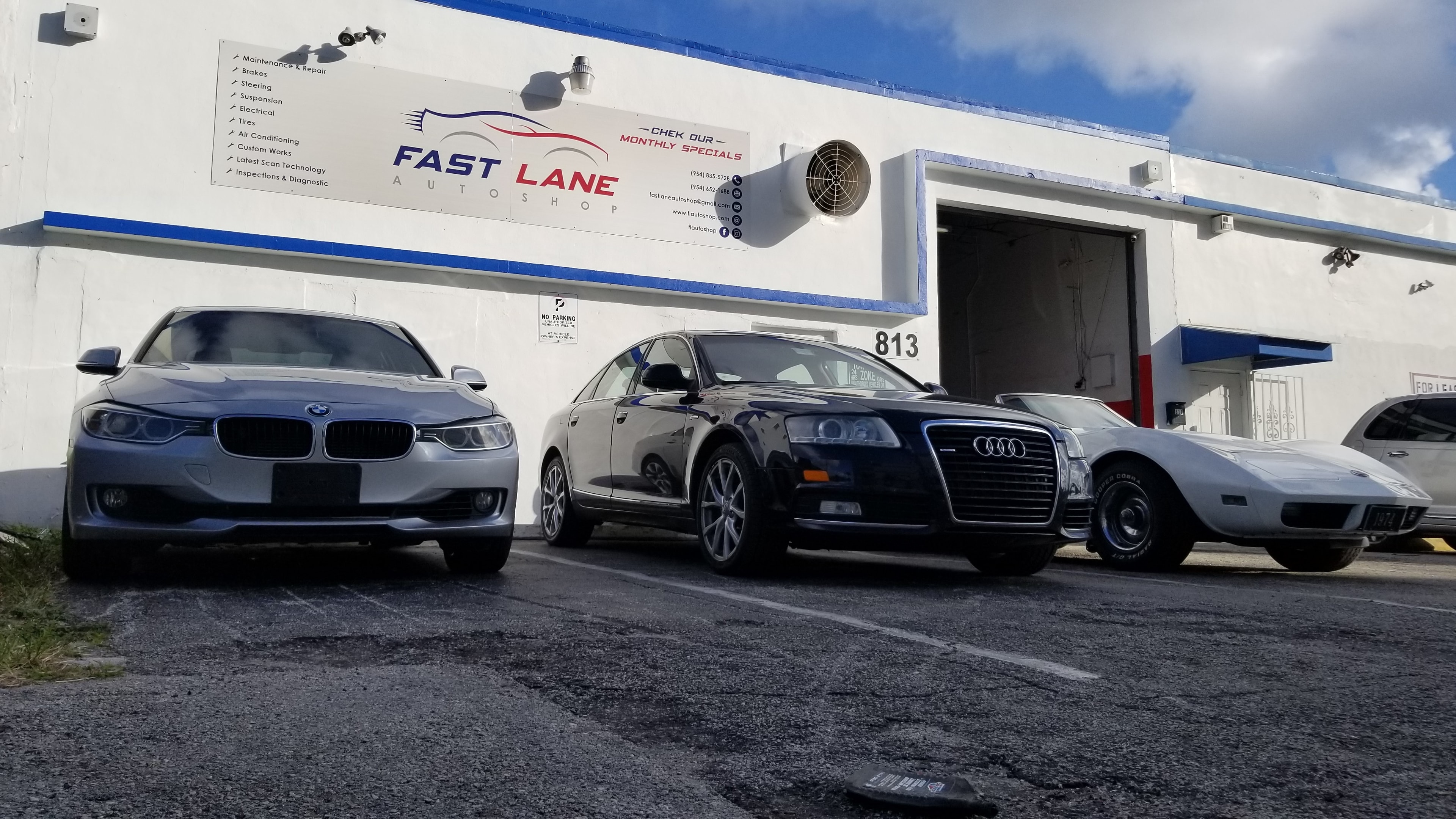 Fast Lane Autoshop exterior